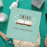 S'more fun with Twins Baby Shower Invitation