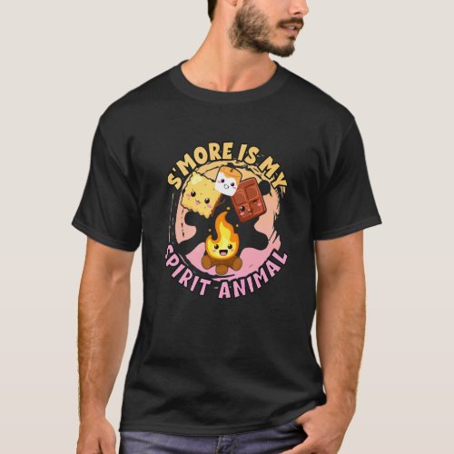 Smore Is My Spirit Animal Weekend Clamping Kids T_Shirt