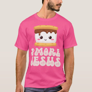 Smore Jesus Kawaii S'More Christian Funny Pun Reli T-Shirt