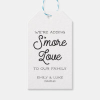 S'more Love Baby Shower Favor Gift Tags