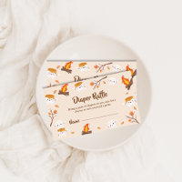S'more Love Rustic Fall Diaper Raffle Baby Shower