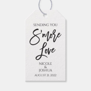 S'more Love Wedding Favor Gift Tags