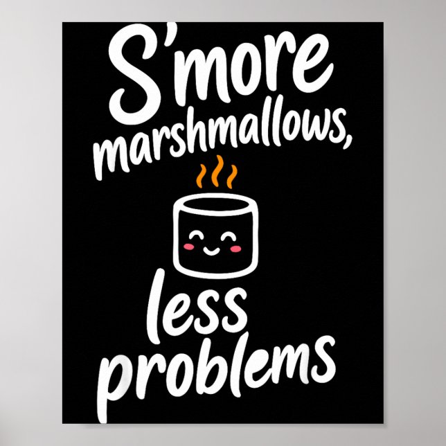 S'more marshmallows  poster (Front)