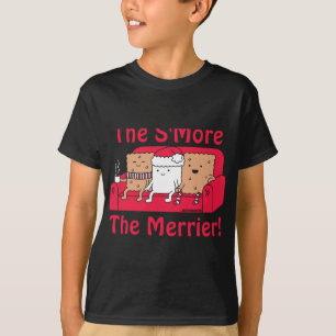 Smore Merrier Cute Kids Cartoon Christmas T Shirt