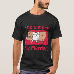 Smore Merrier Cute Kids Cartoon Christmas T-Shirt