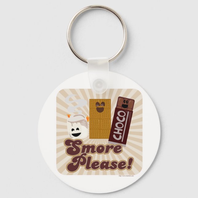 Smore Please! Keychain (Front)