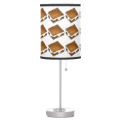Smore S'mores Chocolate Marshmallow Foodie Lamp (Left)