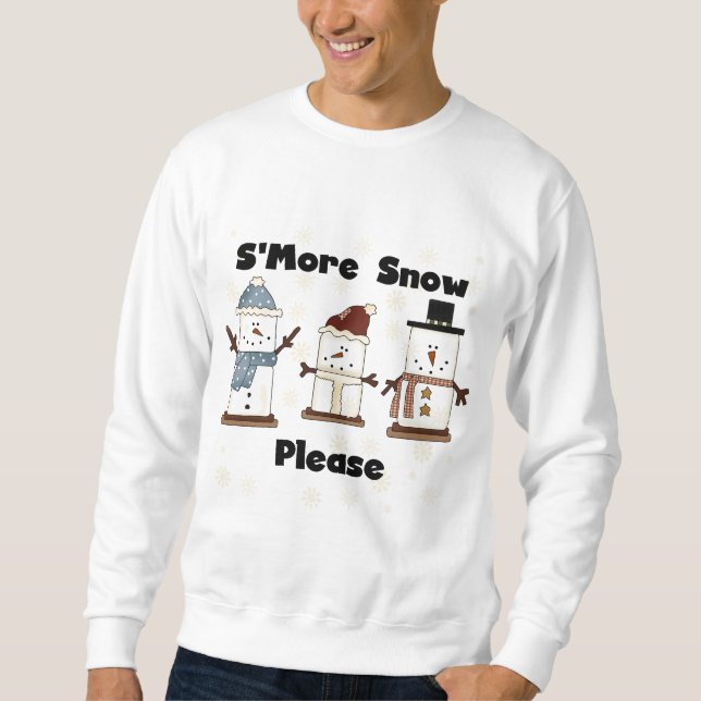 S'more Snow Please Tshirts and Gifts (Front)