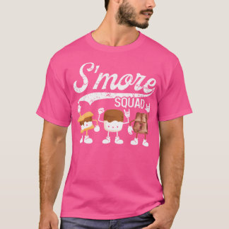 Smore Squad Camping Campfire Chocolate Marshmallow T-Shirt