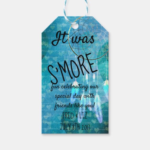 Smore Tags Take home treats Favor