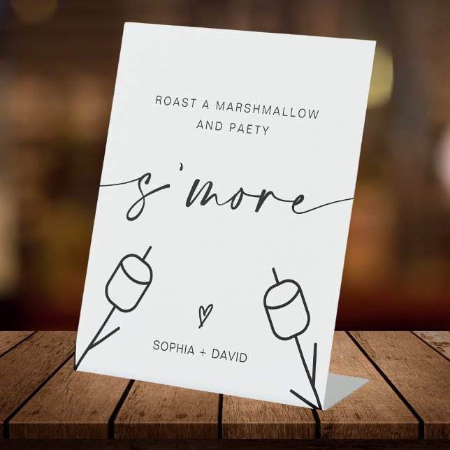 S'more Wedding Roast A Marshmallow and Party Sign (Creator Uploaded)