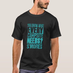 Smores and Camping Lover u2013 Funny S'mores Camp T-Shirt
