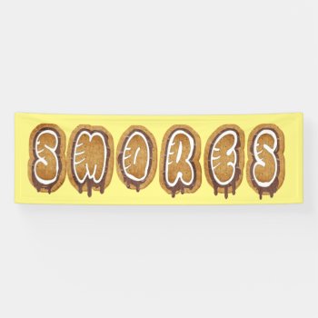 Smores Banner by gravityx9 at Zazzle