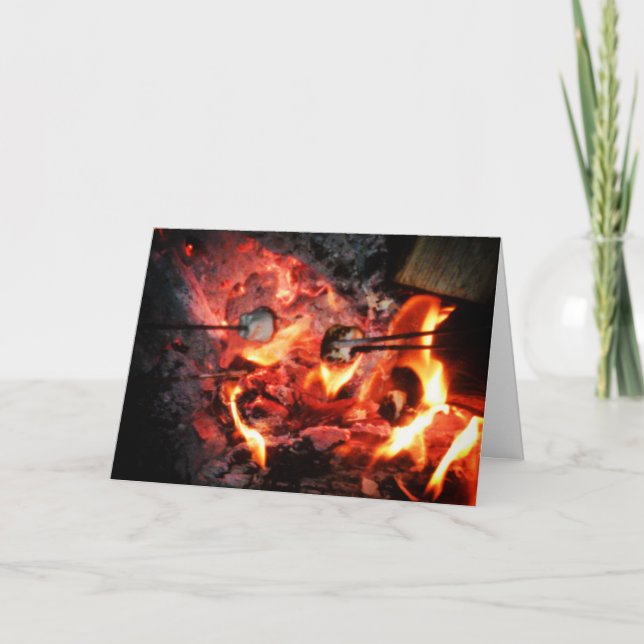 "S'mores" Birthday Card (Front)