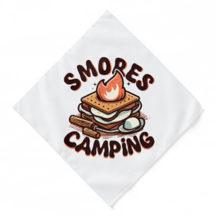 smores camp bandana