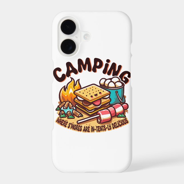 smores camp iphone case (Back)