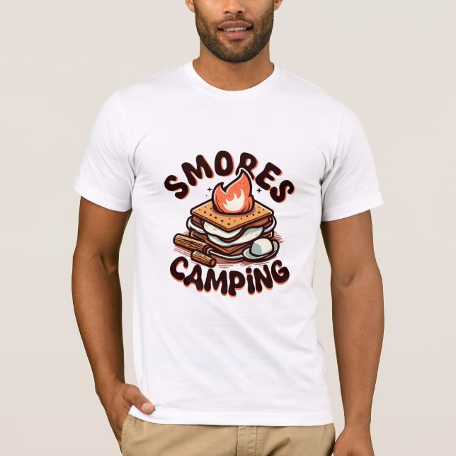 smores camp T-Shirt (Front)