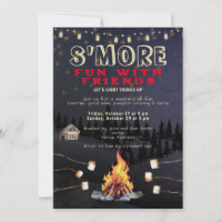 S'mores Fun Bonfire Backyard Cookout Friendsgiving