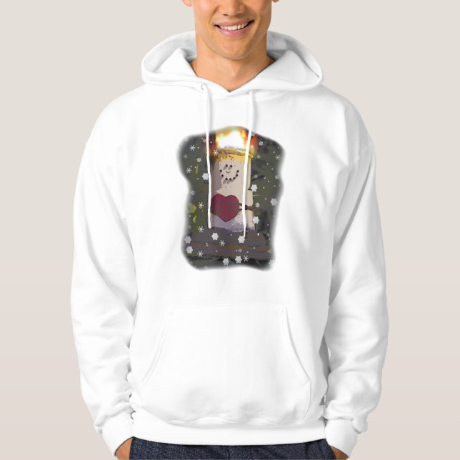 S'Mores I Burn For U  Snowman Sweatshirt (Front)