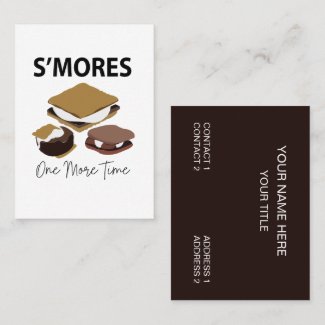 Smores S'mores Dessert One More Time Smore