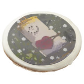 S'Mores Snowman in the Snow Sugar Cookie (Angled)