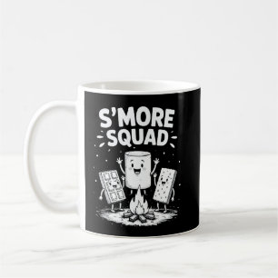 S'mores Squad Camping Campfire Cute Marshmallow Coffee Mug