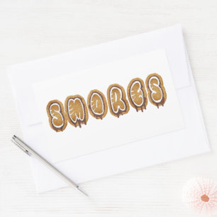 Smores Treats Rectangular Sticker