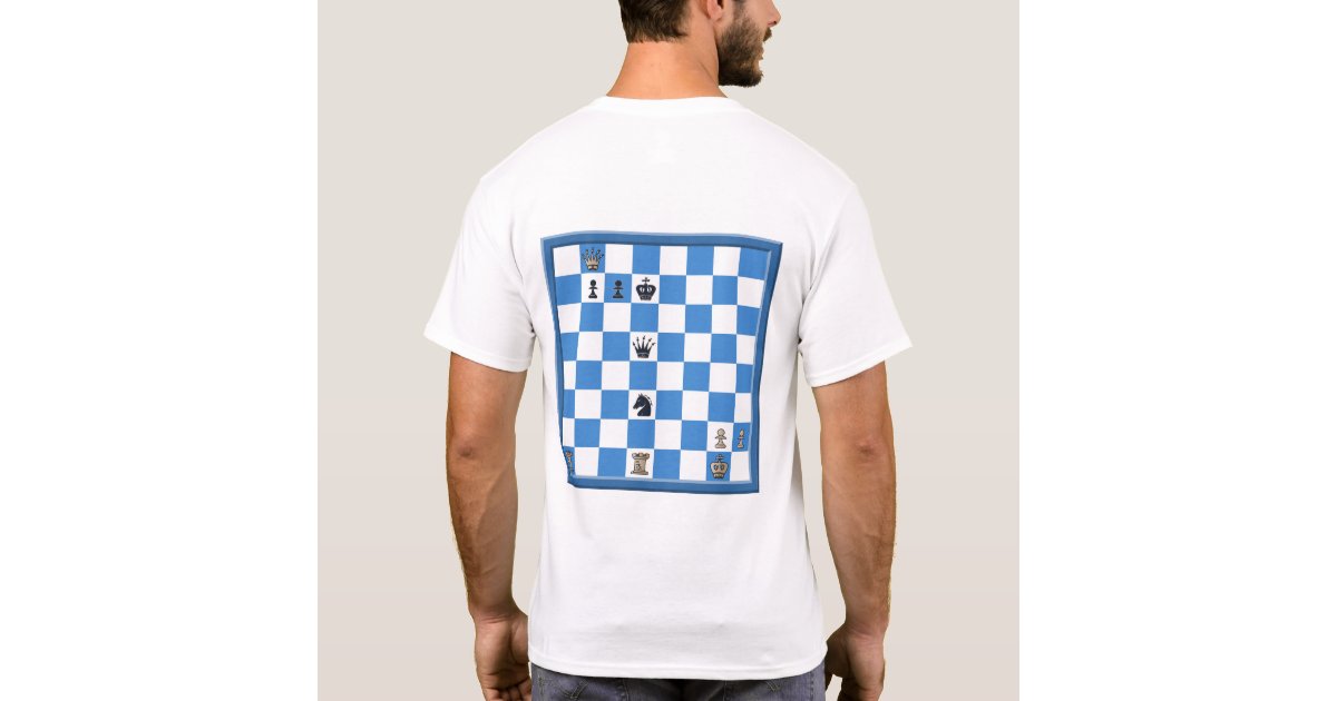 Smothered Mate Chess Puzzle T-Shirt