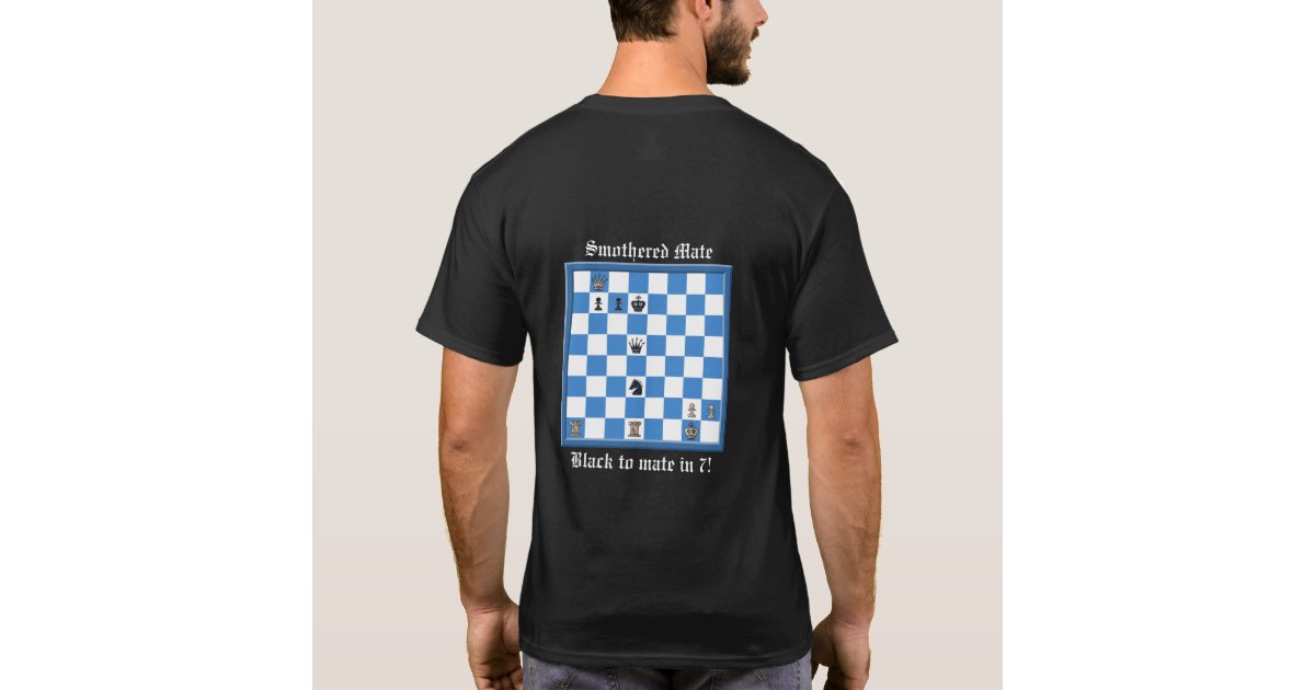 Smothered Mate Chess Puzzle T-Shirt