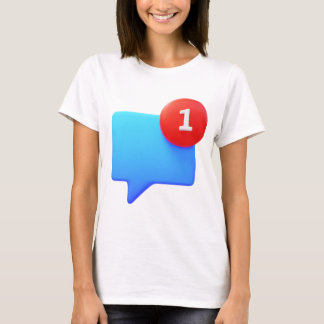 SMS Icon T-Shirt – Modern Messaging Graphic Tee