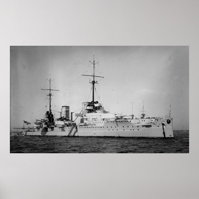 SMS Von der Tann Poster (Front)