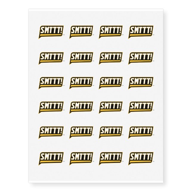 SMTTT! TEMPORARY TATTOOS (Front)