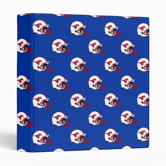 SMU Football 3 Ring Binder (Front/Spine)