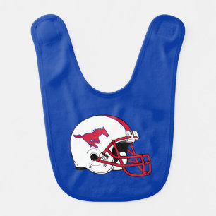 SMU Football Baby Bib