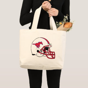 SMU Football Large Tote Bag