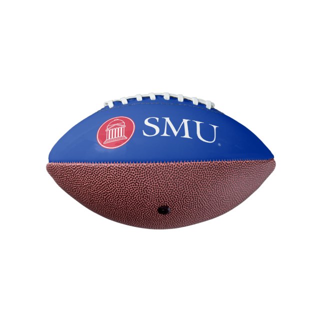 SMU Institutional Mark Football (Rotated 270)