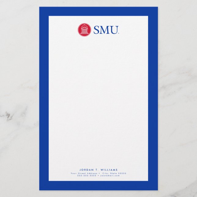 SMU Institutional Mark Stationery (Front)