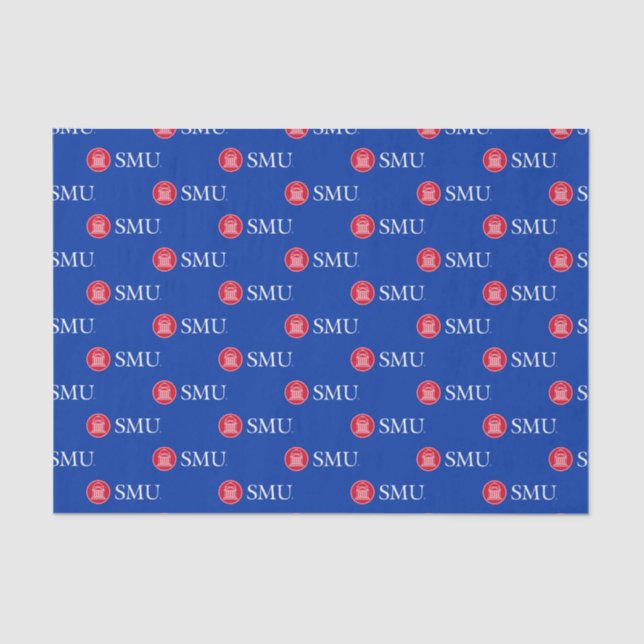 SMU Institutional Mark Tissue Paper (Front)