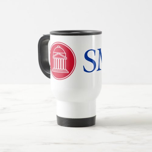 SMU Institutional Mark Travel Mug