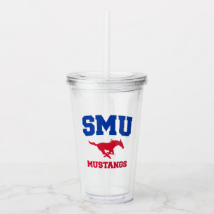 SMU Mustangs Acrylic Tumbler