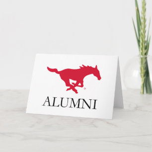 SMU Mustangs Alumni Card