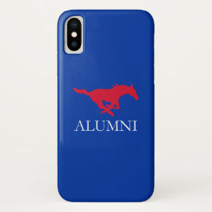 SMU Mustangs Alumni iPhone X Case