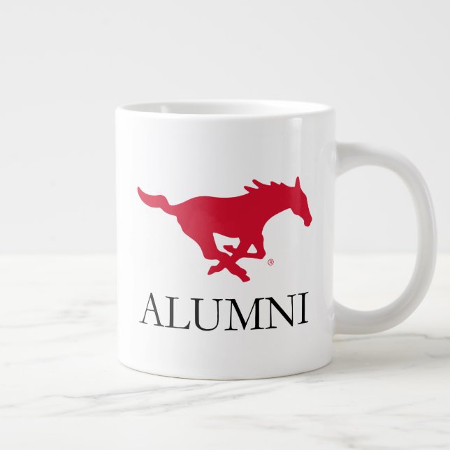 SMU Mustangs Alumni Giant Coffee Mug (Right)
