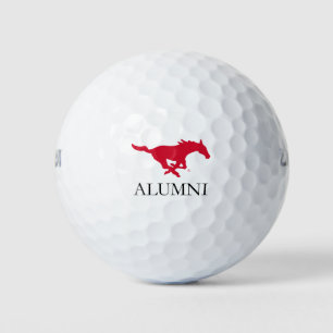 SMU Mustangs Alumni Golf Balls