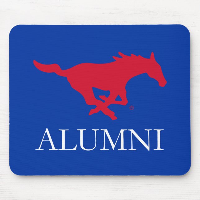 SMU Mustangs Alumni Mouse Pad (Front)