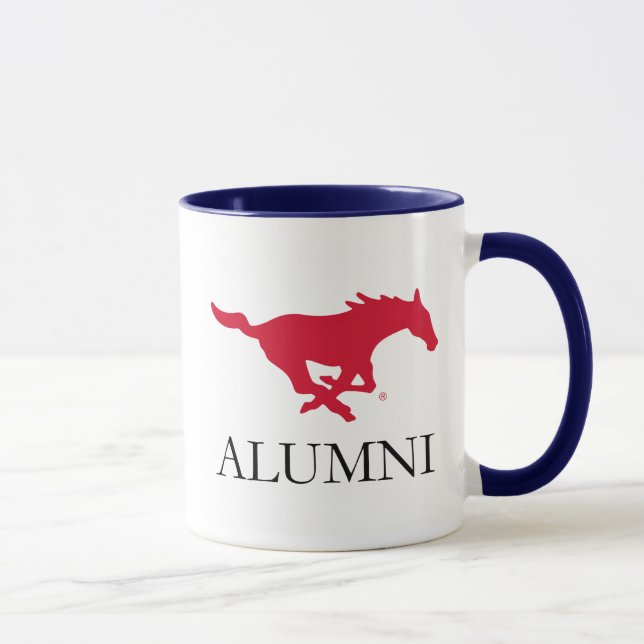 SMU Mustangs Alumni Mug (Right)