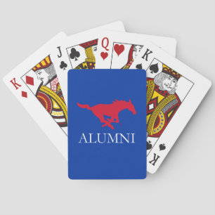 SMU Mustangs Alumni Poker Cards