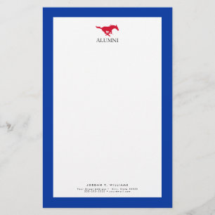 SMU Mustangs Alumni Stationery