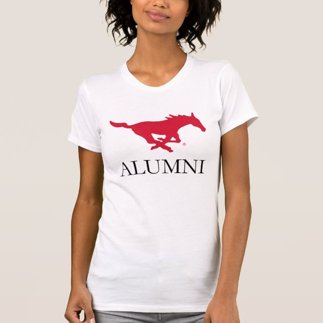 SMU Mustangs Alumni T-Shirt (Front)