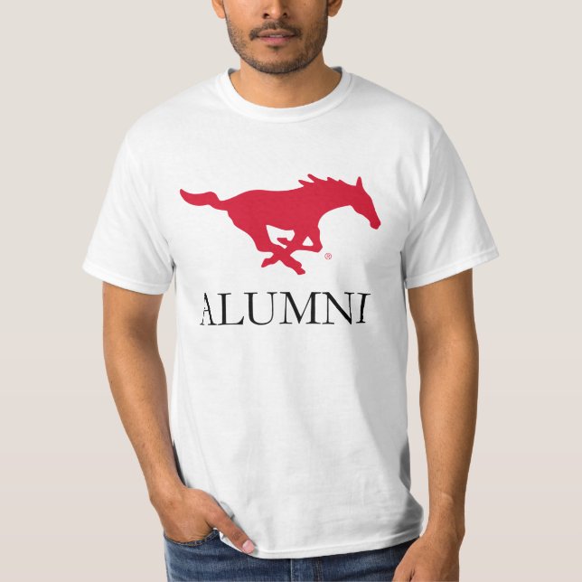 SMU Mustangs Alumni T-Shirt (Front)